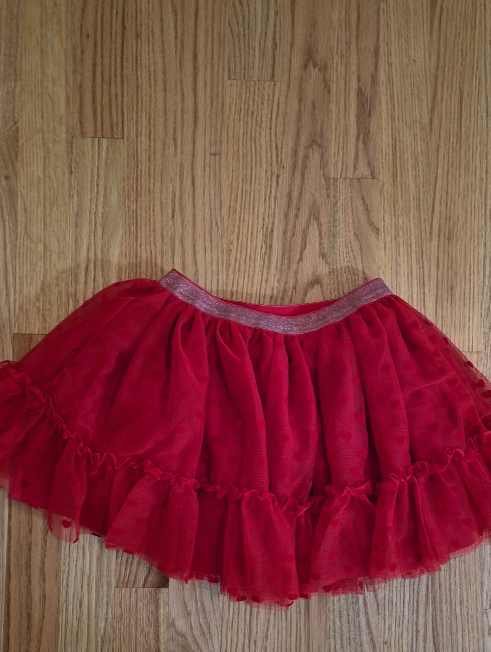Gymboree Red Heart Dot Mini Skirt